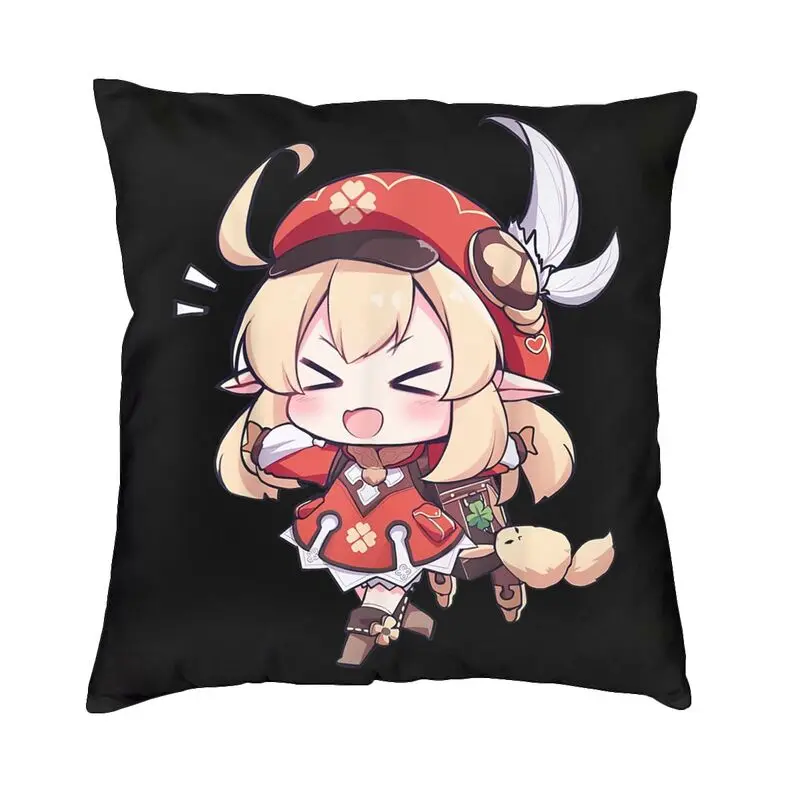 

Чехол для дивана Klee Genshin Impact Klee Chibi Genshin Impact Online подушка для игр 45x45