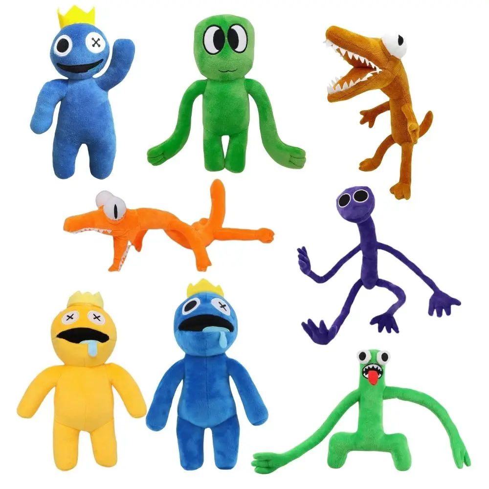 

new 30cm rainbow friends toy cartoon game character plush doll toy blue monster Kawaii animal plush filling toy Christmas gift
