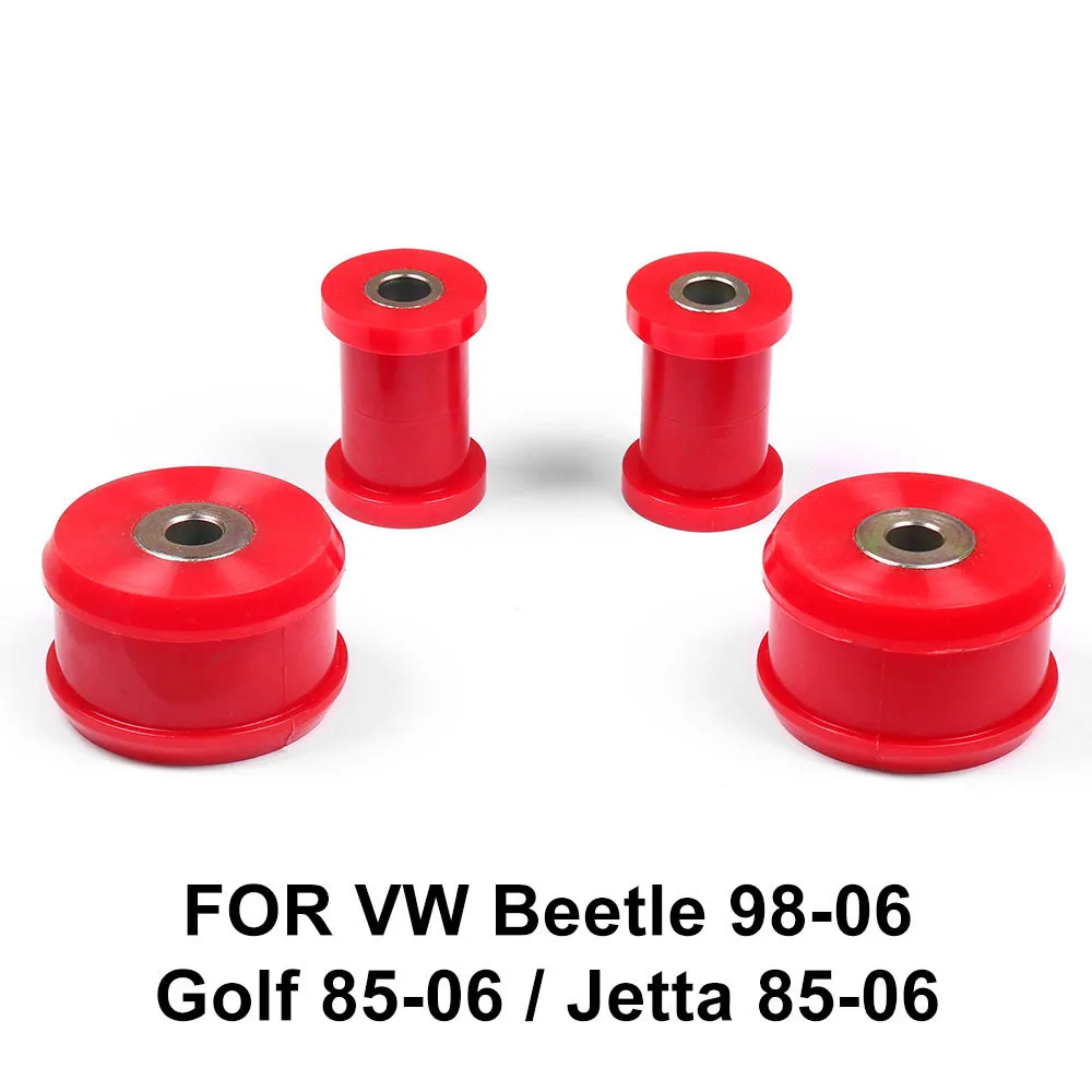 

Передний нижний рычаг управления для VW Golf Jetta Mk2 Mk3 Mk4, Полиуретановая втулка красного цвета