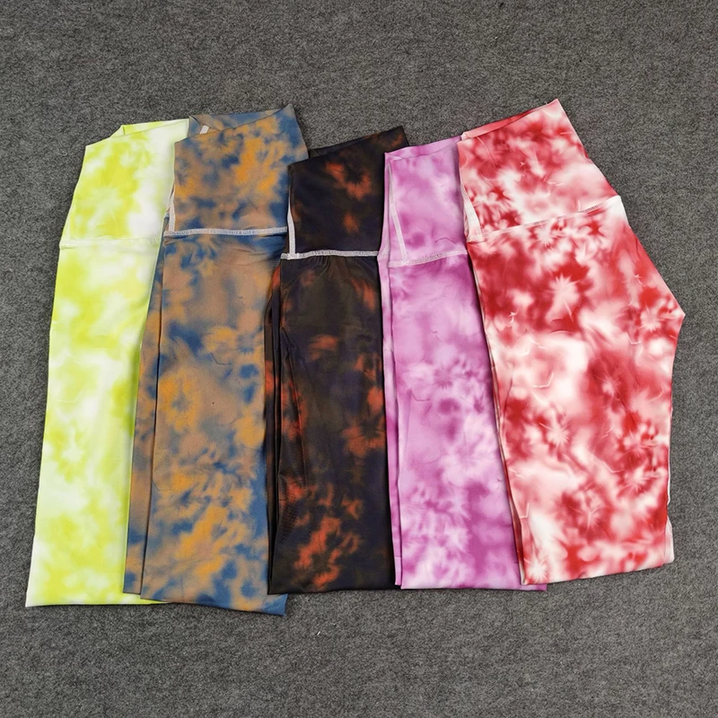 Fitness Leggings Yoga Pants Digital Print High Waisted Push Up Leggings Workout Lift Hip Sports Running Tights Women Gym Clothes
