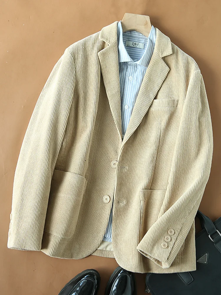 Постиранный весенне-осенний мужской новый японский модный джентльменский