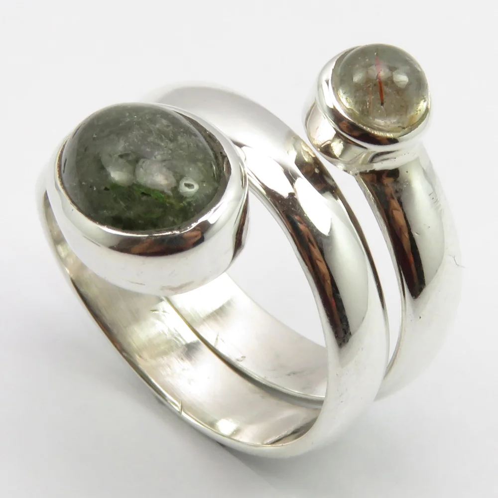 

Semi-precious Stone Adjustable Ring
