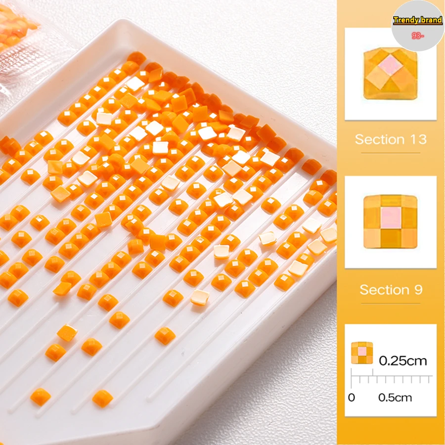 Набор для алмазной вышивки русалка крестиком 5D мозаика с рисунком животного