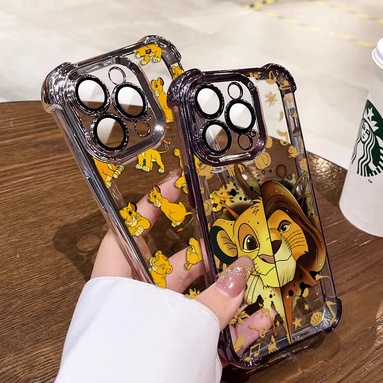 Чехол для телефона He Lion King Disneys Hot Simba OPPO Realme C55 C53 C35 C33 C20 V25 Pro Plus 4G 5G противоударный