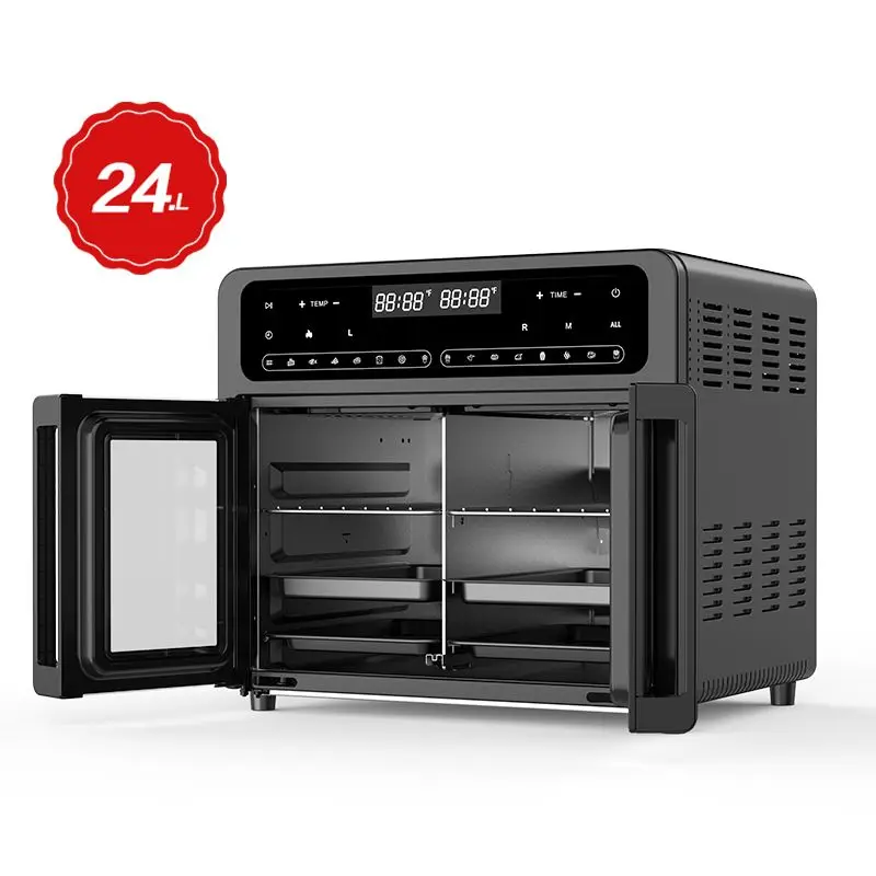 

12L Big Capacity Digital Air Fryer Oven 2 Layers Electric Deep Fryers For Big Family and Party Use