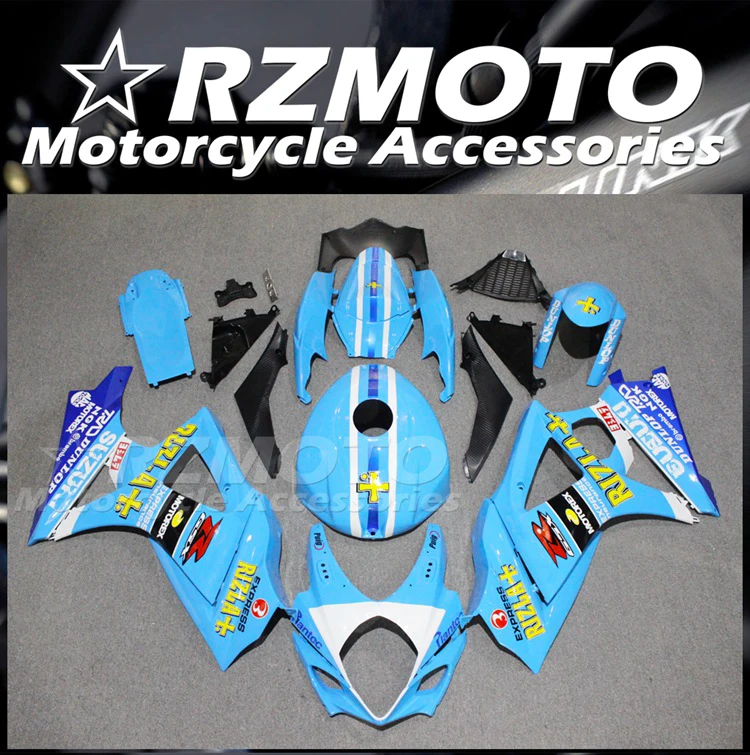 

Injection Mold New ABS Fairings Kit Fit for Suzuki GSX-R 1000 K7 2007 2008 07 08 Bodywork Set