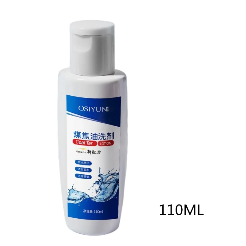 

Q1QD Coal Tar Lotion Deep Anti-dandruff Oil Control Shampoo Cleansing Scalp Shampoo Essential Anti-dandruff Hair Care