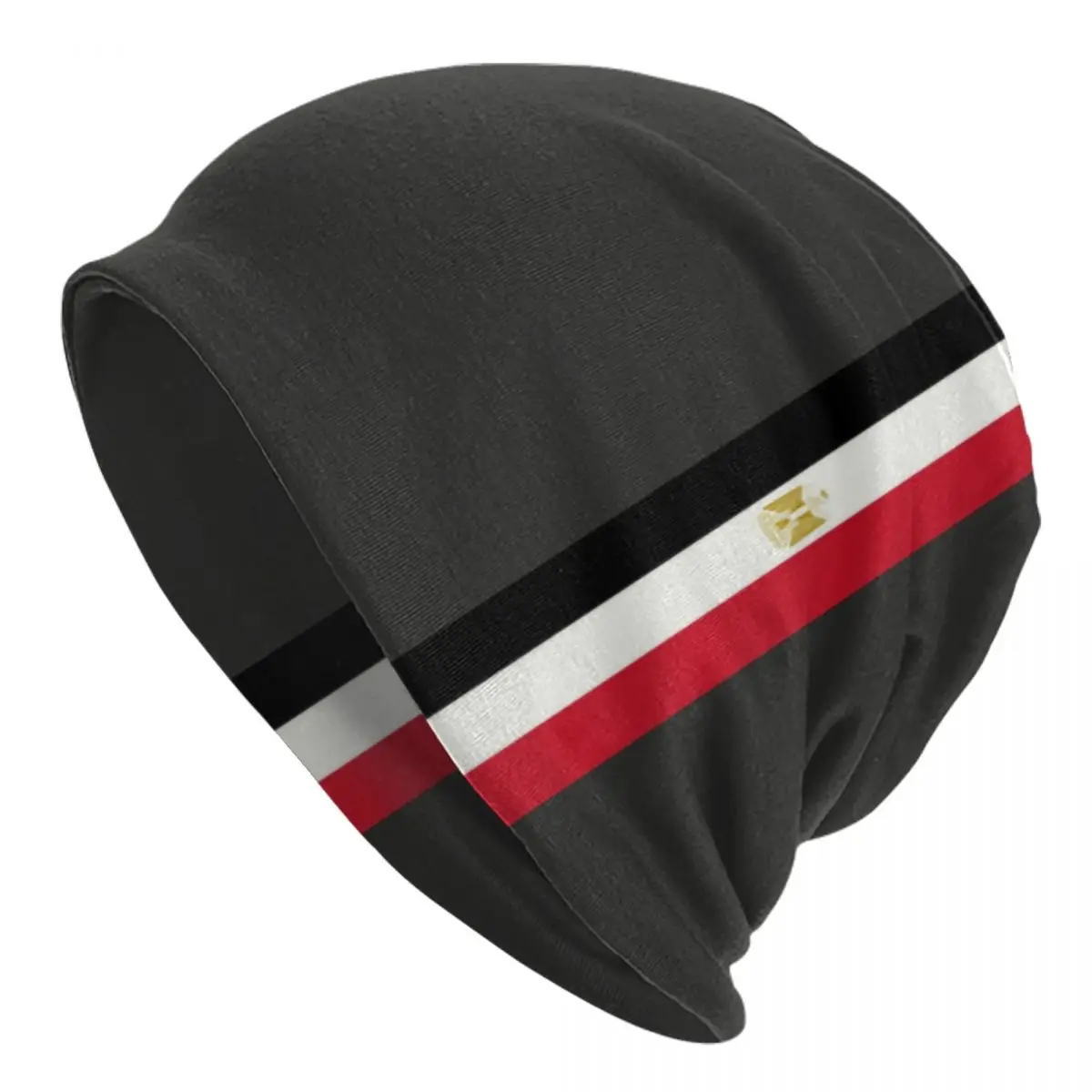 

Egypt Stripe Flag Skullies Beanies Caps Unisex Winter Warm Knit Hat Men Women Hip Hop Adult Bonnet Hats Outdoor Ski Cap