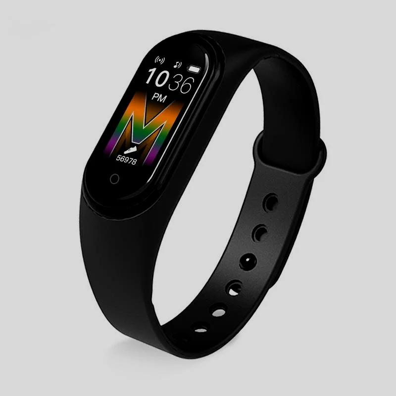 

M5 Fitness Bracelet Color Screen Smartband Waterproof Smartwatch Sport Watch for Women Pedometer Activity Man Tracker Heart Rate