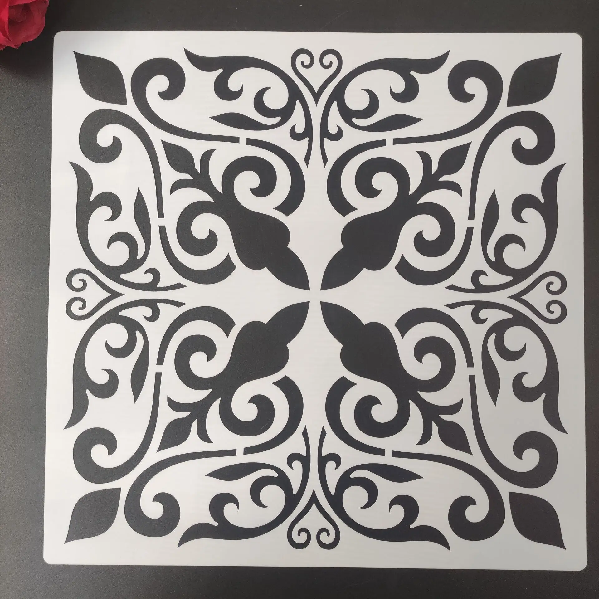 

Многослойные трафареты для стен Mandala 30x30 см