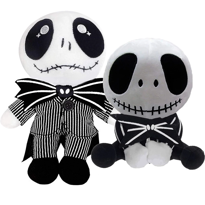 17-25 см Jack Skellington плюшевая кукла игрушки Кошмар перед Рождеством мягкие для детей