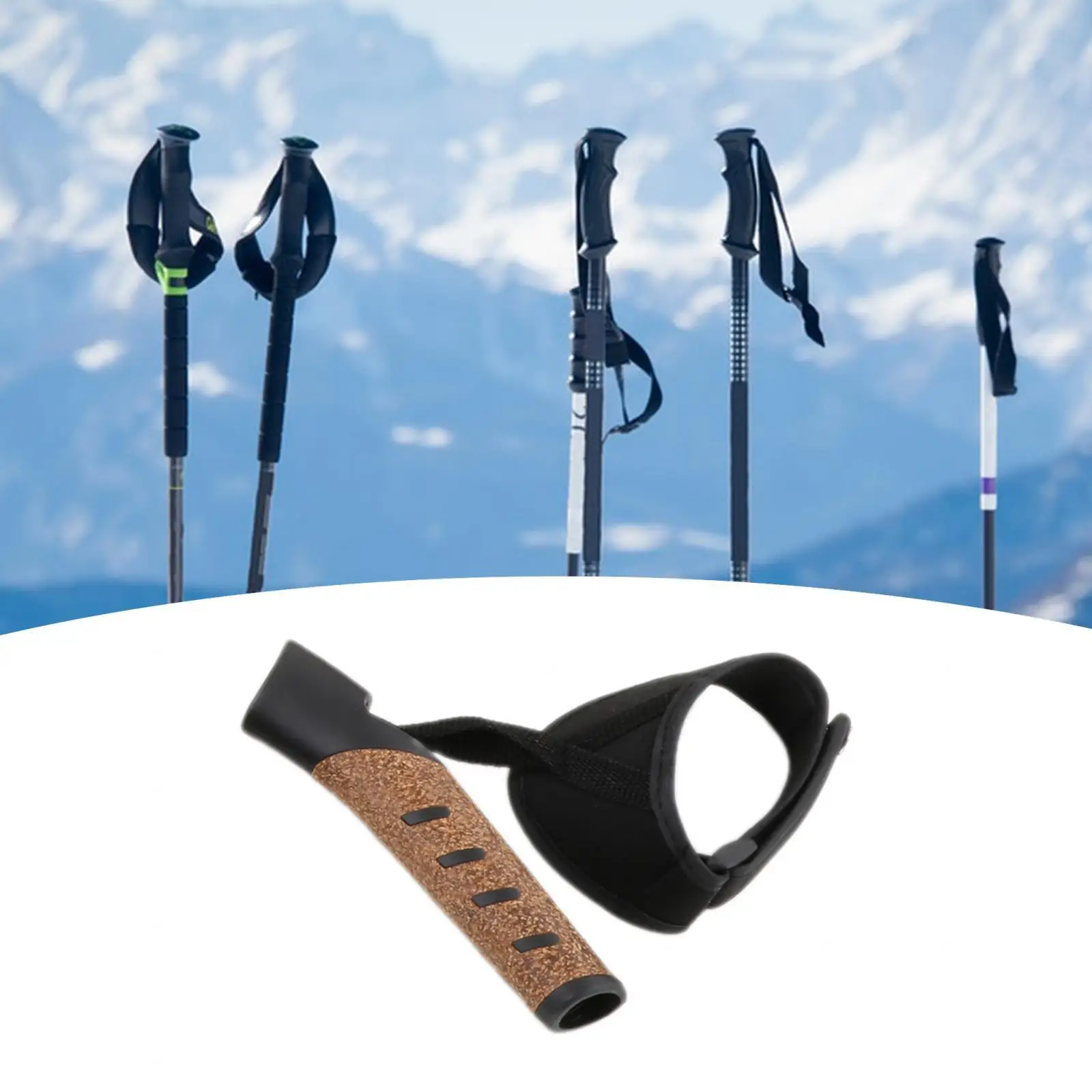 Тростниковая ручка сменная трость Ручка Треккинговая Рукоятка для