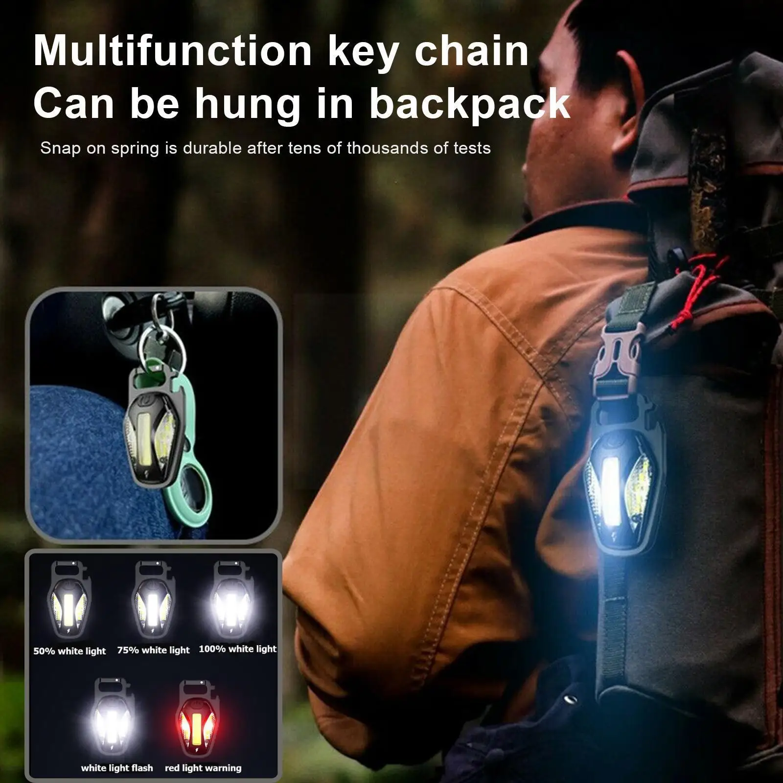 

Новый светильник с брелоком Cob, яркий светильник для кемпинга, высокая производительность, магнитный светильник для палатки, светильник иль...