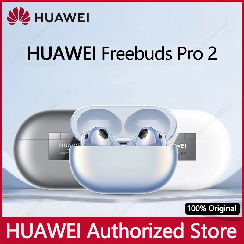 

Беспроводные Bluetooth наушники HUAWEI Freebuds PRO 2, умное шумоподавление, чистый голос, три адаптивных EQ