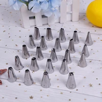 243648 pcs stainless steel icing piping nozzles tools set box cake decorating