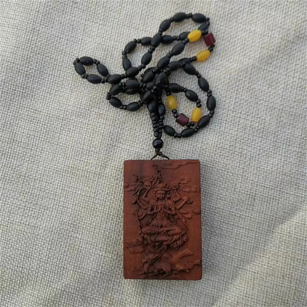 

Lightning struck jujube pendant, Taoist magic tool, Doumu Yuanjun pendant, Taoist cultural handicraft