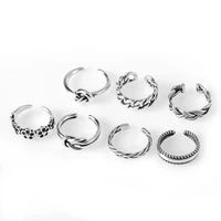 european and american popular fashion seaside toe ring set female exotic toe ring toe joint ring male