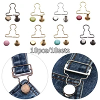 mini sewing accessory gourd style diy trousers bags accessories dolls buckles doll belt buttons metal buckle