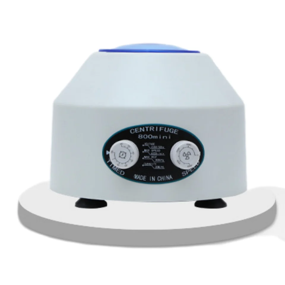 

800MINI Electric Blood Centrifuge Laboratory Prp Plasma Centrifuge Machine 15ML*6 Centrifuge Tube 4000rpm 110/220V