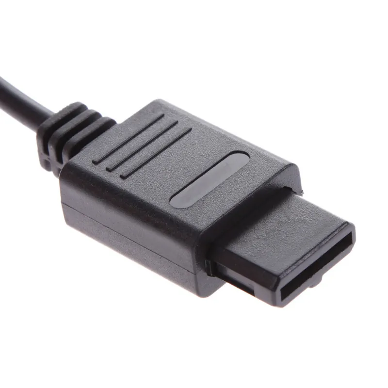 RGB SCART AV Cable Lead Cord for SNES Gamecube N64 PAL Version Console Retro Gaming Black images - 6
