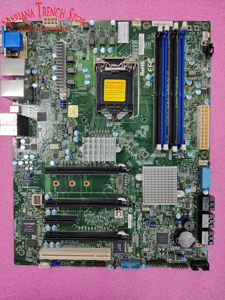 X11SAT-F для Supermicro с одним разъемом H4 (LGA1151) Материнская плата E3-1200 v5/v6 6-го/7-го