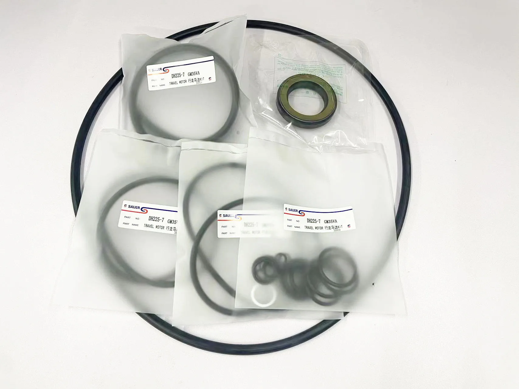 Для Daewoo Gm35va Dh225-7 комплект для ремонта гидравлического двигателя хода детали