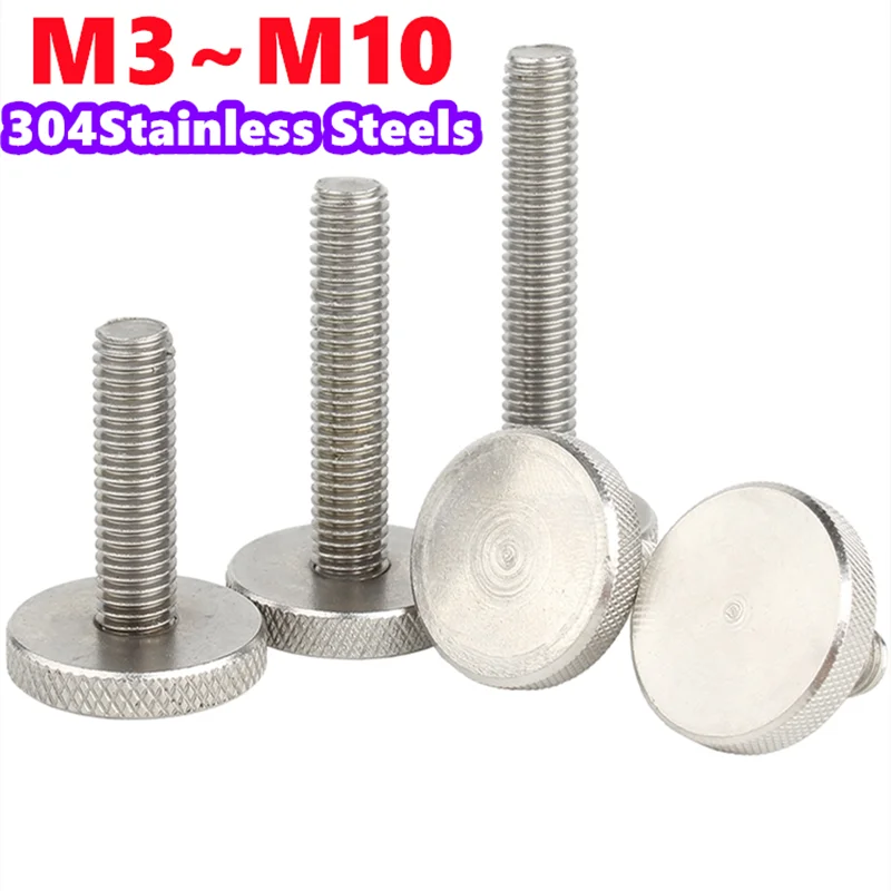 

Винты из нержавеющей стали M3-M10 с накаткой