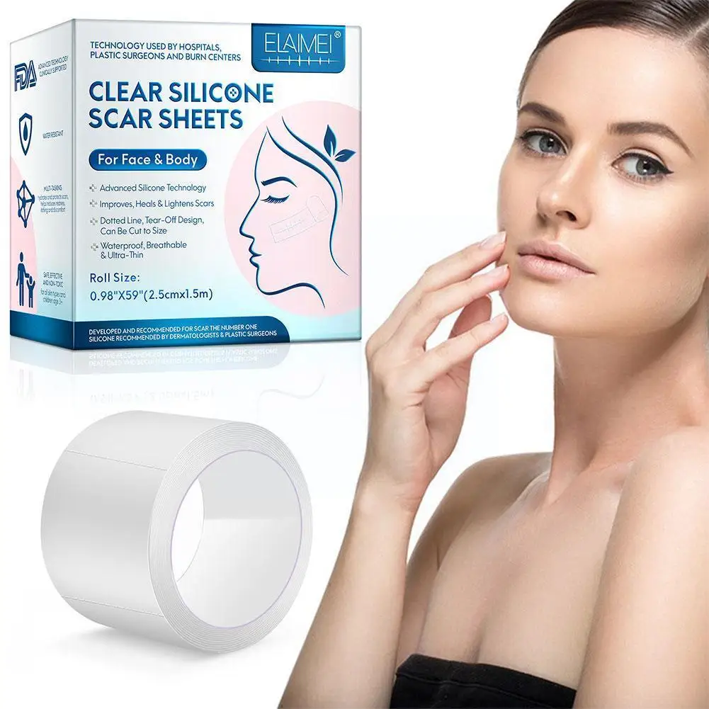 Консилер Для рубцов водонепроницаемый дышащий Кожаный цветной чехол, наклейка для кожи, лист шрамов, силиконовый невидимый портативный имитатор M8P7