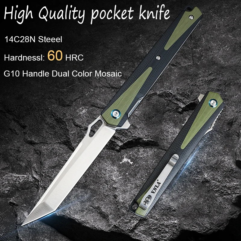 Карманный нож с лезвием рыбы на открытом воздухе портативный охотничий для