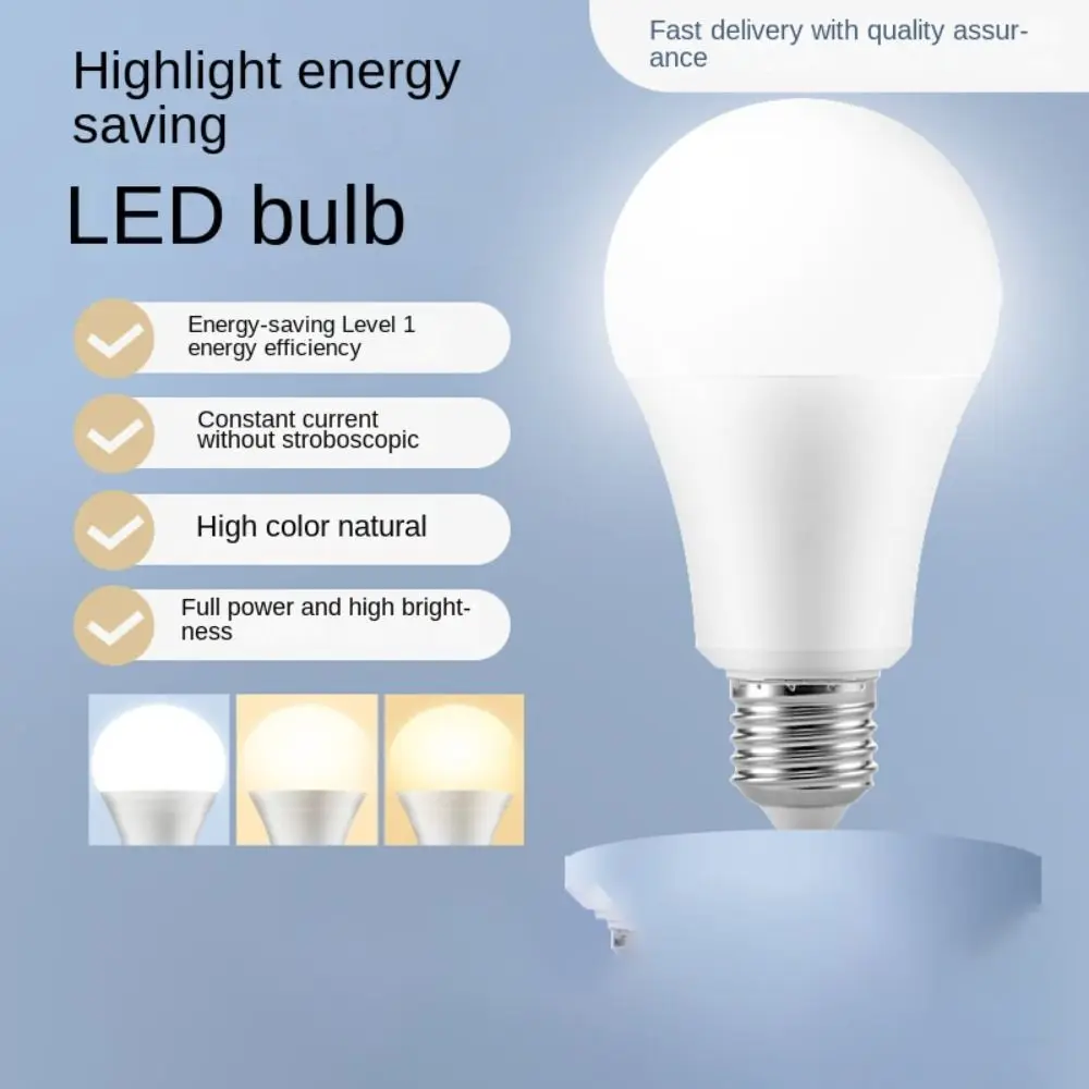 

5W LED 7W Lights NEW Lamp for E27 Home Supplies Portable Hot Sale 6500K.