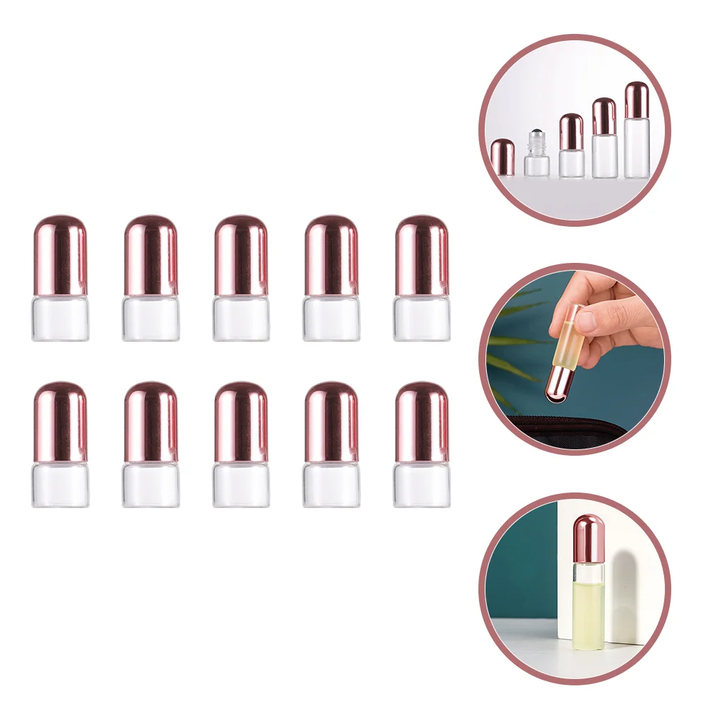 

Bottles Essential Oil Container Refillable Sample Roller Glassempty Travelstorage Aromatherapy Vials Roll Perfumes Bottle