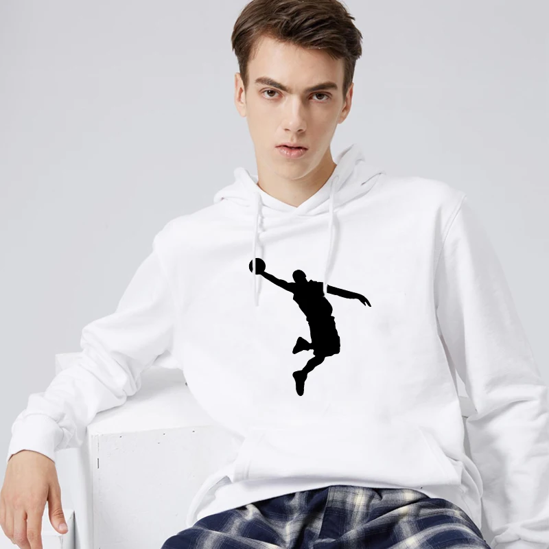 

2022 Spring Autumn Fashion Hoodies Mens Daily Casual Sports Hooded Sweatshirts Urban Streetwear Solid Color Basketball Pullover