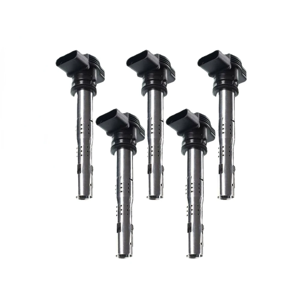 

Lazmllcan 5Pcs Ignition Coils for Volkswagen Jetta Beetle Passat Golf L5 2.5L Audi UF575