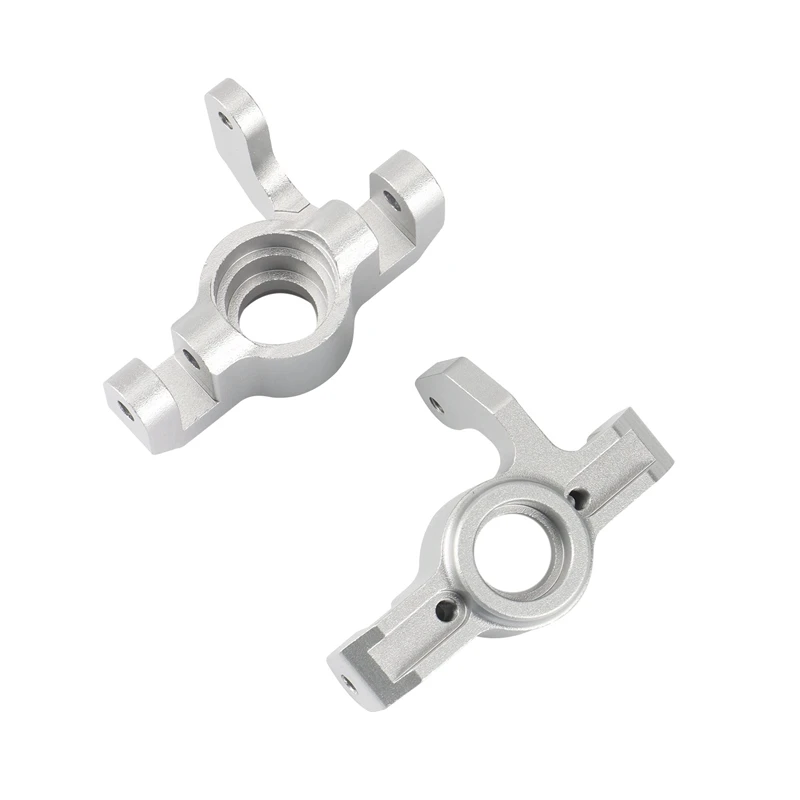 

2Pcs Metal Front Steering Spindle Knuckle Arm for Losi Lasernut U4 1/10 Rock Racer Buggy RC Car Upgrade Parts