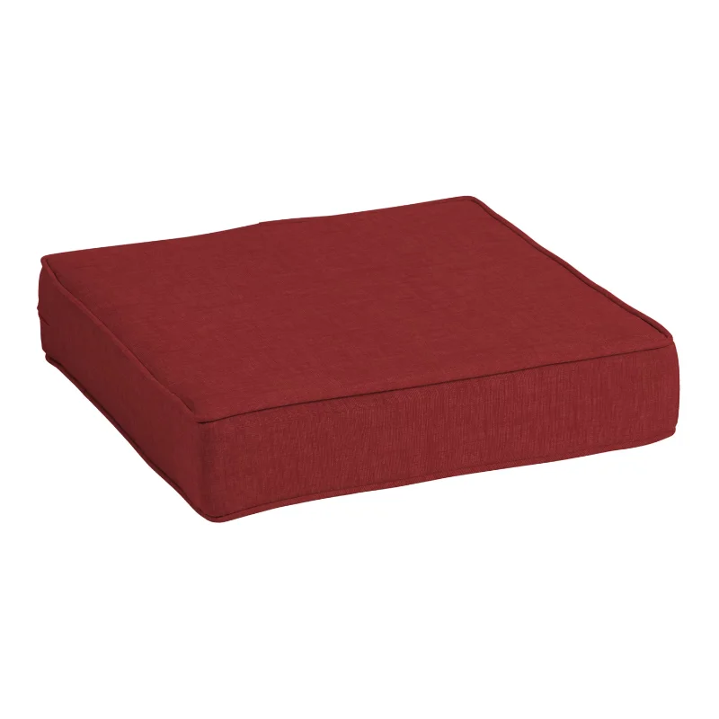 

ProFoam Essentials Outdoor Deep Seat Cushion 24 x 24, Ruby Red Leala