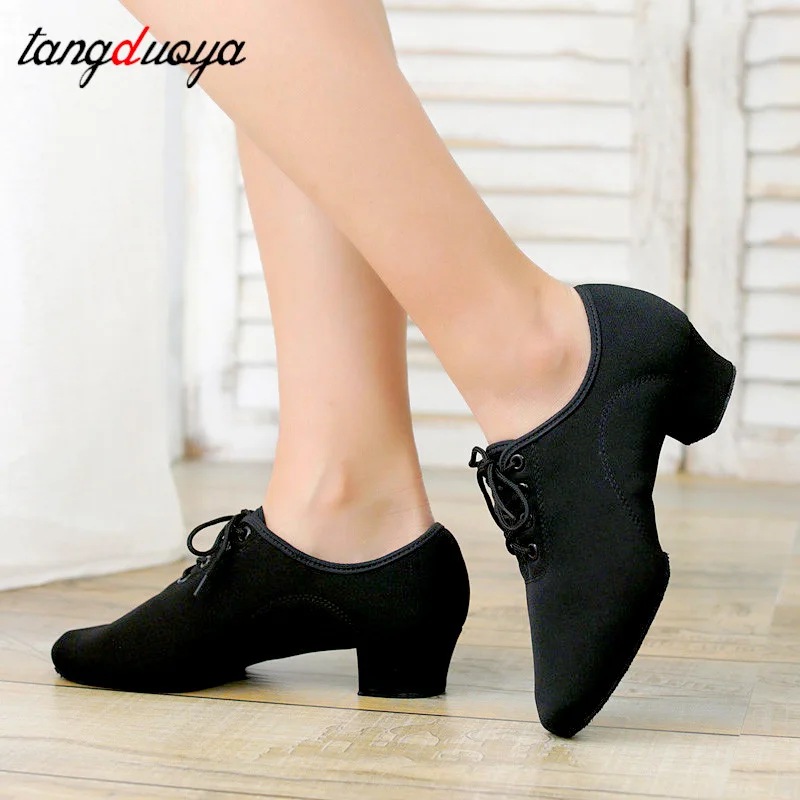 New Latin Dance Shoes Men Tango Salsa Girls Woman Adult Mode