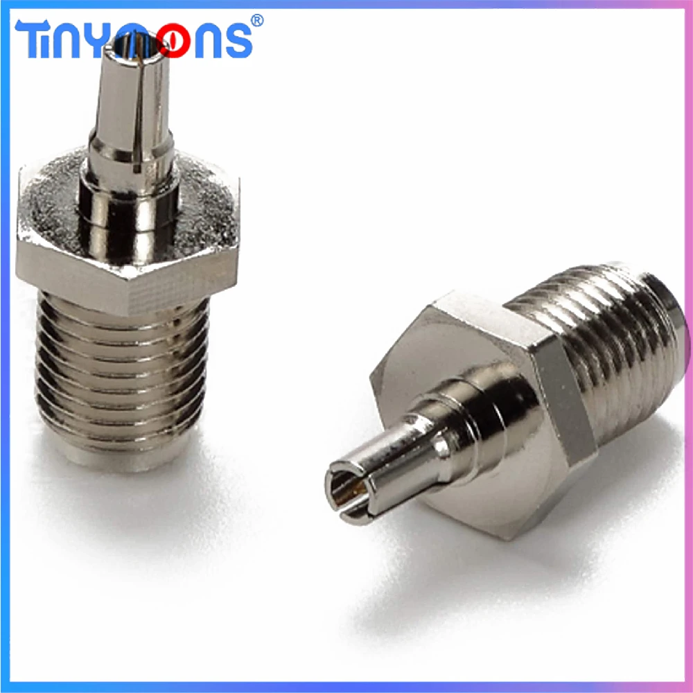 

RF коаксиальный адаптер SMA К CRC9 коаксиальный разъем SMA Гнездовой разъем К CRC9 Штекерный серебристый