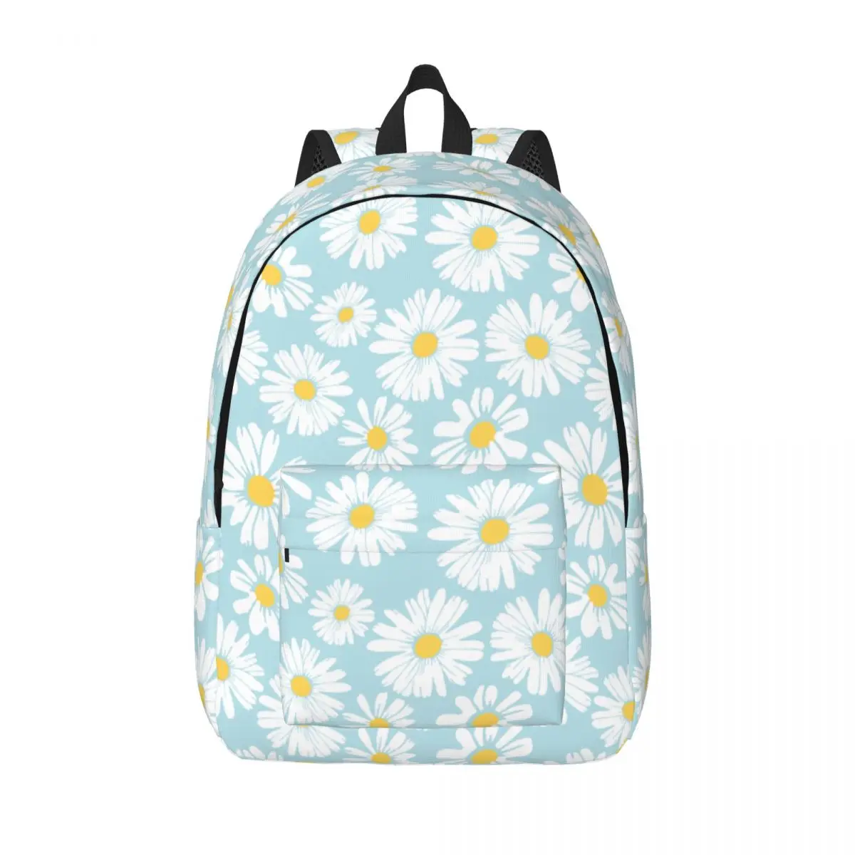 

Daisy Flower Teenage Backpack Outdoor Student Hiking Travel Daypack for Men Women Laptop Canvas Bags