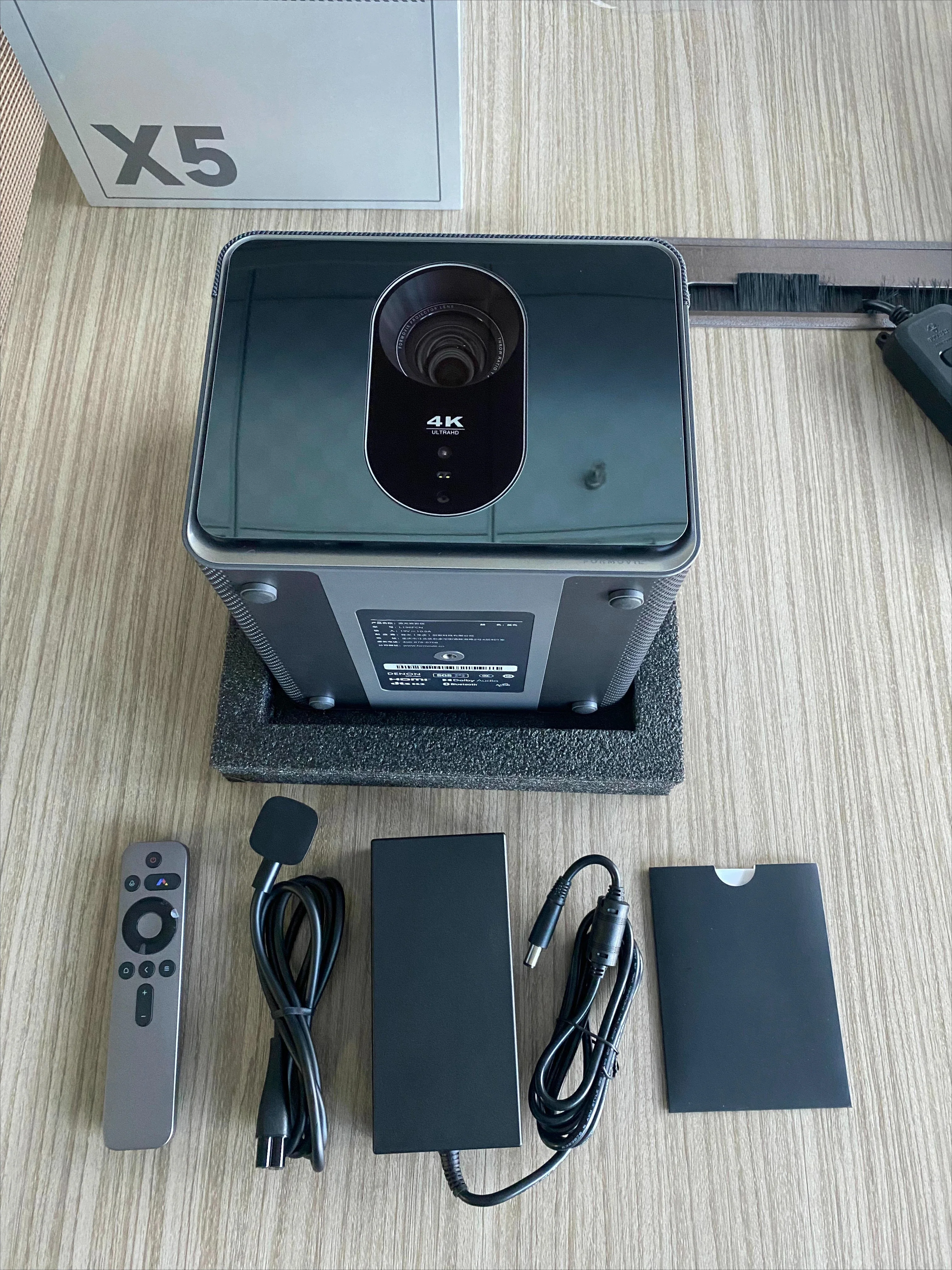 Горячие новинки: Проектор Wupro X5 4K Ultra HD, 2450 CVIA люмен, для домашнего кинотеатра, DLP-проектор (art.: 3920dc9c852df) - 3920dc9c852df