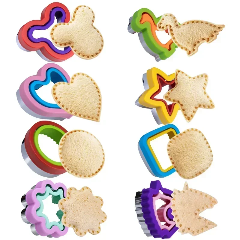 Детский сэндвич-резак резак для печенья машина сэндвичей без коры сделай сам