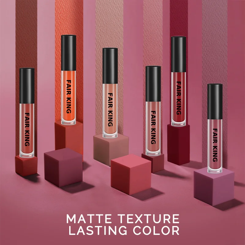

Velvet Matte Lip Gloss Women Makeup Cosmetics Waterproof Long Lasting Moisturizing Red Liquid Lipstick Fashion Beauty Products