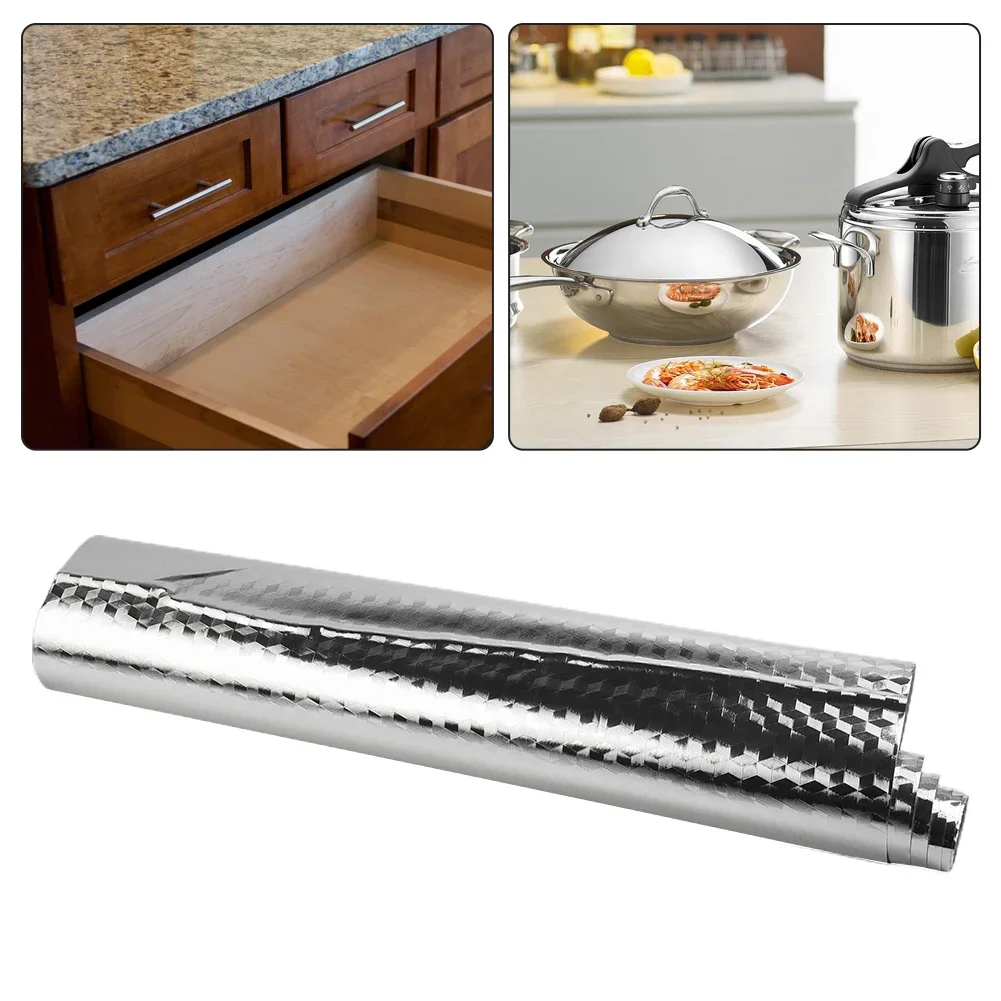 Маслостойкая наклейка из фольги для шкафа домашний декор кухонные аксессуары