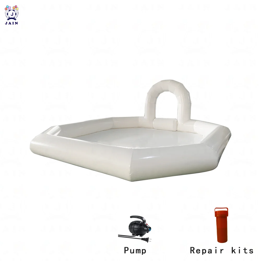 16 футов Детский мягкий надувной бампер автомобиль гоночная трасса с ковриком