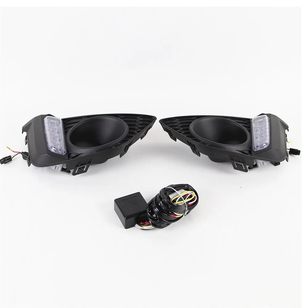 Автомобильные светодиодсветодиодный дневные ходовые огни сигнал поворота для