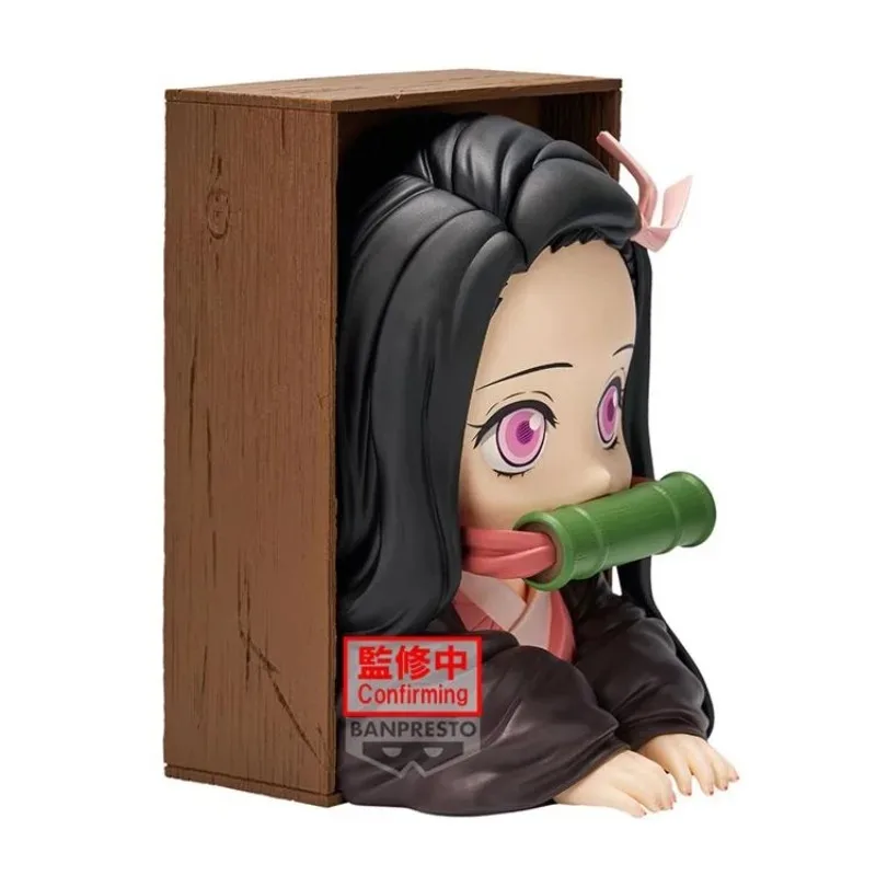 Фото В наличии: Коллекционная фигурка Bandai HYOKOFIG Demon Slayer Камадо Нэзуко, аниме-фигурка, модель, игрушка, украшение, подарок для детей №4
