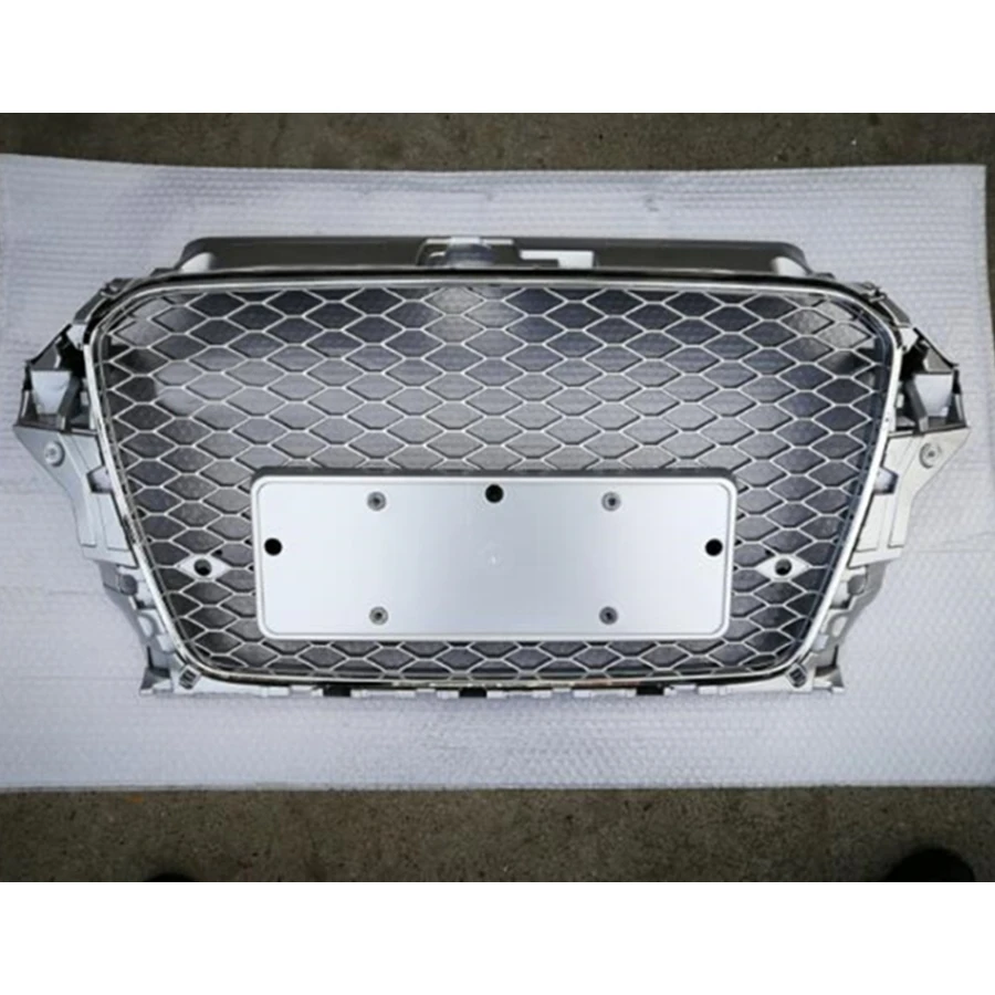 

Решетка для переднего бампера автомобиля, решетка для Audi A3/S3 8V 2014 2015 2016 (установка для RS3 Style), решетка для переднего бампера автомобиля