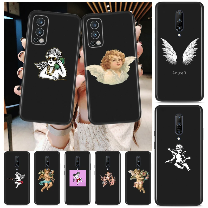 

Classical Angel Baby For OnePlus 9 9R Nord CE 2 N10 N100 8T 7T 6T 5T 8 7 6 Pro Plus 5G Silicone Phone Case Cover Coque