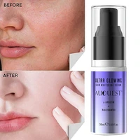 niacinamide whitening serum shrinks pores essence hyaluronic acid moisturizing fade dark spots brighten skin care cosmetics 30ml