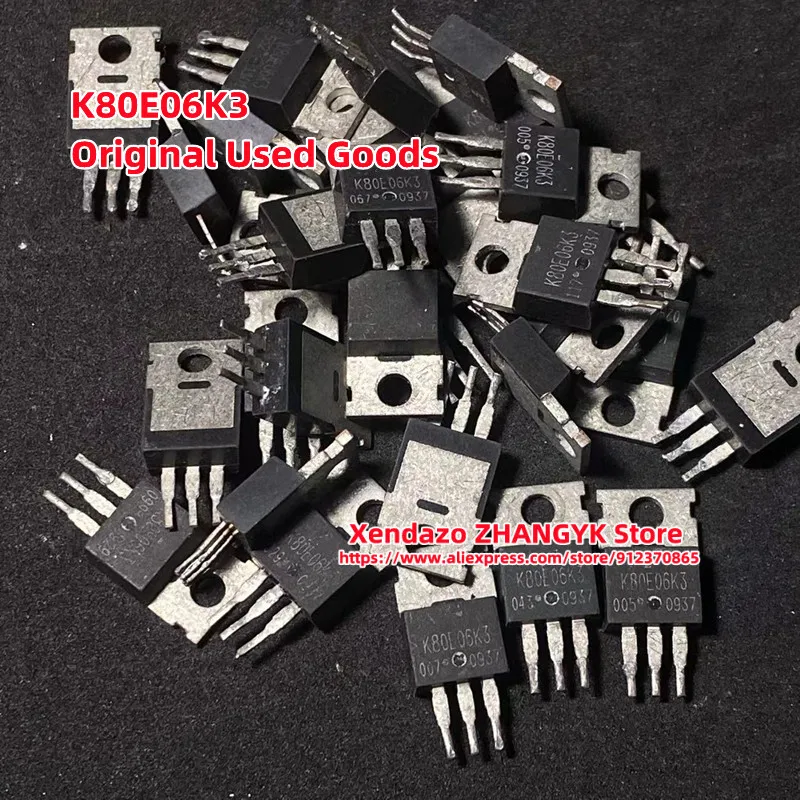 

Оригинальный 10 шт./лот K80E06K3 60 в 80 А TK80E06K3A MOSFET TO-220