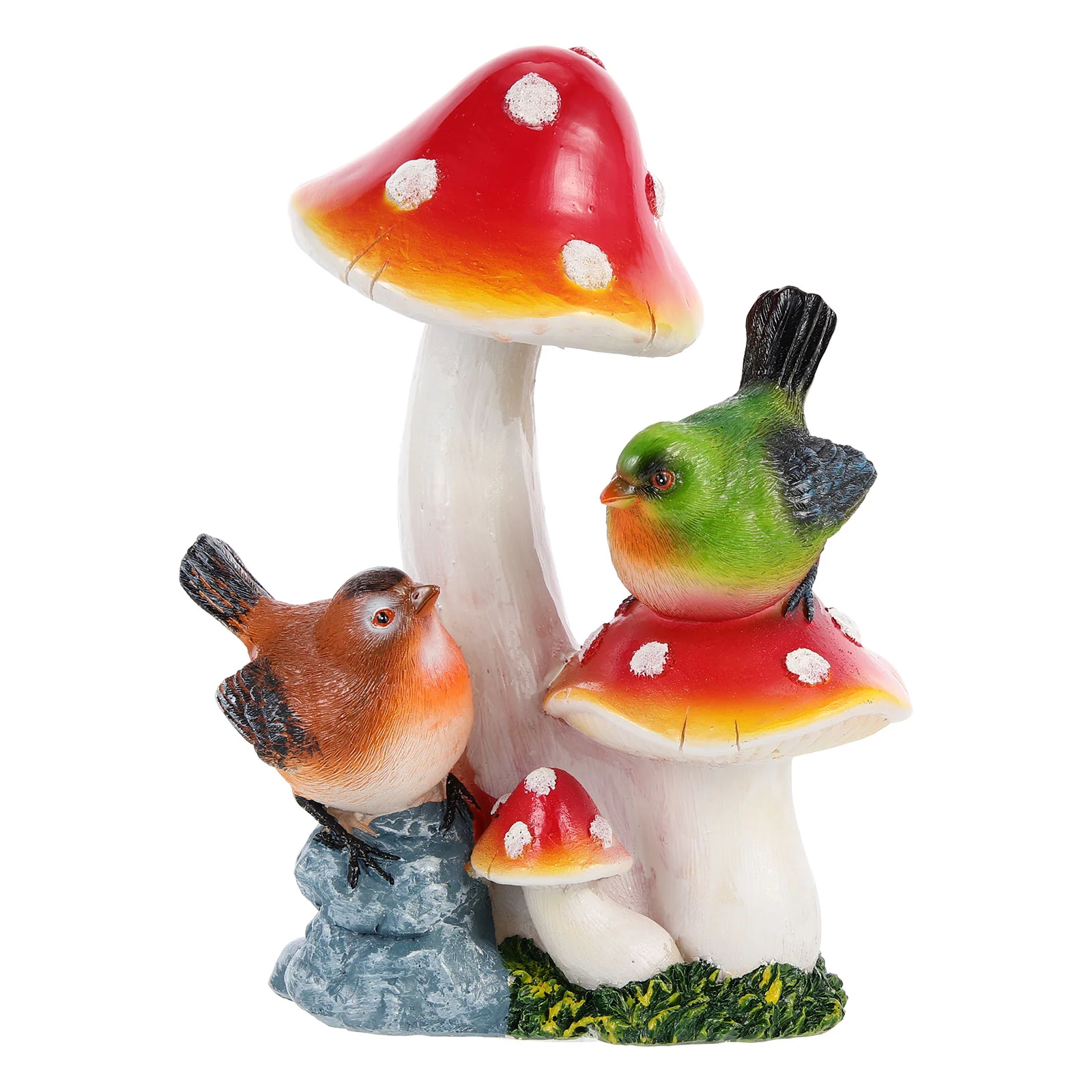 

Mushroom Miniature Garden Figurines Fairy Mini Decor Ornament Micro Landscape Decoration Plant Figurine Mushrooms Decorations